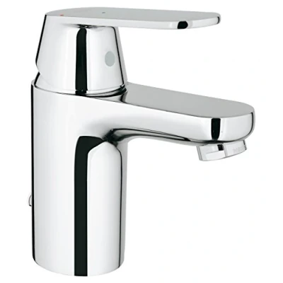 Afbeelding van Grohe Eurosmart wastafelkraan inzinkbare ketting chroom 2337800E