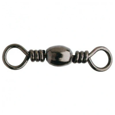 Afbeelding van Spro Black Barrel Swivel (10 pcs) Maat : 12