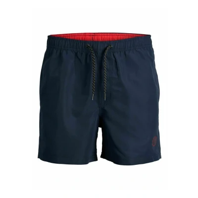 Afbeelding van Jack &amp; Jones Jpstfiji Jjswim Solid Zwemshorts, Heren, Maat: Small, Navy blazer