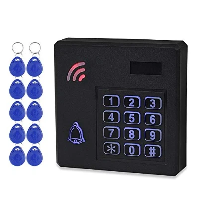 Afbeelding van HFeng IP68 Waterdicht RFID Toegangscontrole Toetsenbord Wiegand 26 Deur Systeem Outdoor Regendicht 125 KHz met 10 stuks EM4100 Keyfobs Tags