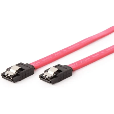 Afbeelding van Gembird CC SATAM DATA 0.5m SATA III Zwart, Rood kabel