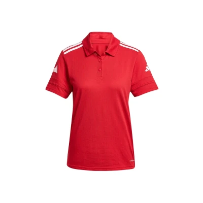 Afbeelding van adidas Dames SQUADRA25 COTTON POLO, team power red/white, L