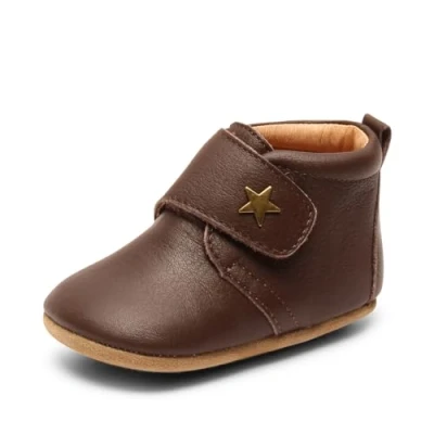 Afbeelding van Bisgaard 12301999, pantoffels voor jongens, Bruin 60 Bruin, 21 EU