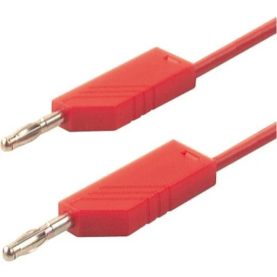 Afbeelding van SKS Hirschmann MLN 200/2,5 RT Meetsnoer Banaanstekker 4 mm 2.00 m Rood 1 stuk(s)