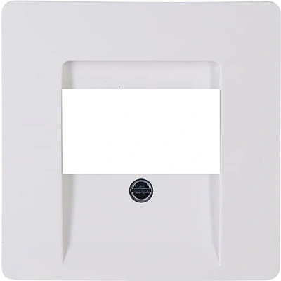 Afbeelding van Kopp Paris USB Afdekplaat 50 x mm Arctic Wit