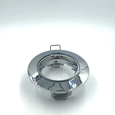 Afbeelding van Deluna aluminium inbouwspot ALU kantelbaar chroom , 50 W