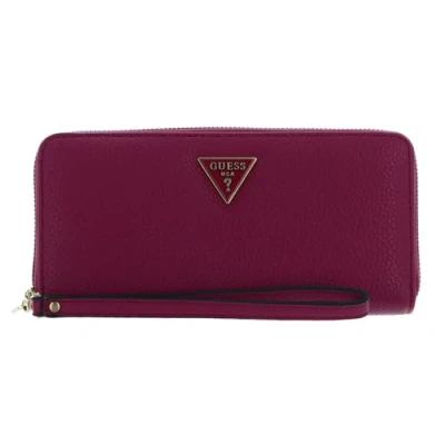 Afbeelding van GUESS Laryn SLG Zip Around Wallet L Fuchsia