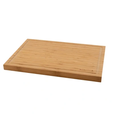Afbeelding van Barbecook Snijplank Met sapgeul FSC bamboe 50x35x3cm
