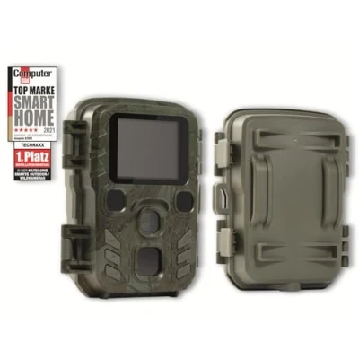 Afbeelding van Technaxx TX 117 draadloze mini wildcamera, beveiligingscamera fullHD 1080p met display, nachtzicht en bewegingssensor