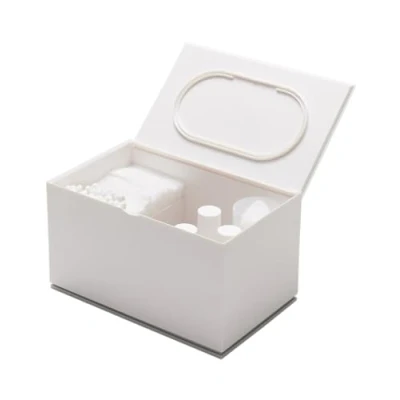 Afbeelding van Yamazaki Opbergbak Veil Badkamer Opberger Wit 16x10x9cm