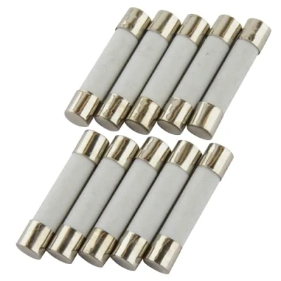 Afbeelding van 10 stuks SeKi keramische zekeringen 12 A, 6 x 30 mm, dragen; glaszekering fijne zekering 250 V