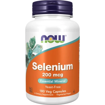 Afbeelding van Now Foods Selenium 200mcg 180v ules