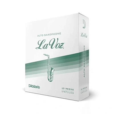 Afbeelding van La Voz Bladeren voor oud axofoon sterkte Medium Soft (10 stuks)
