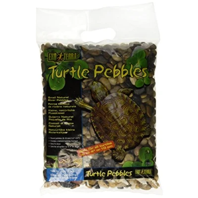 Afbeelding van Exo Terra Bodembedekking Reptielen Turtle Rivierkiezel 8 10mm/4,5kg 1st