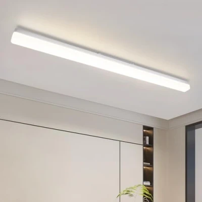 Afbeelding van CBJKTX LED plafondlamp daglicht 90 cm daglichtlamp wit keukenlamp: 4000 K lamp voor binnen, keuken, woonkamer, slaapkamer, eetkamer, balkon, hal, garage, kelder, 36 W