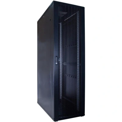 Afbeelding van DSIT 42U serverkast / serverbehuizing met geperforeerde deur 600x1200x2000mm (BxDxH) 19 inch