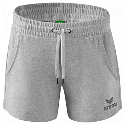 Afbeelding van Essential Team sweatshort dames licht grey melange / 38