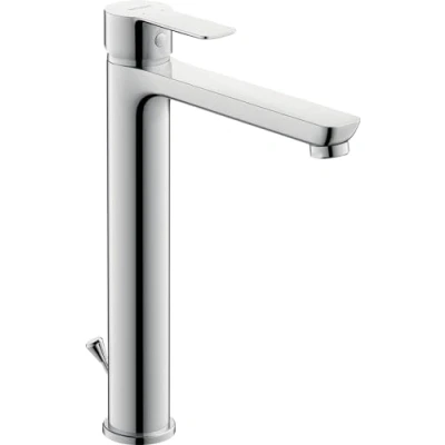 Afbeelding van Duravit a 1 wastafelmengkraan met waste xl size chroom a11040001010