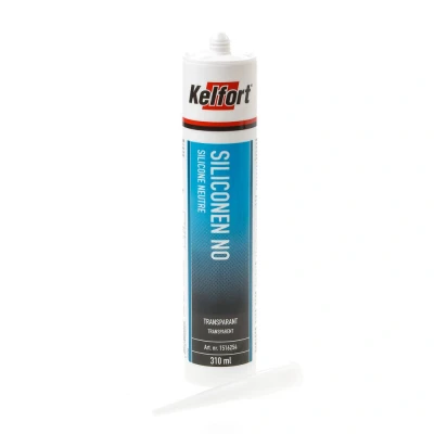 Afbeelding van Kelfort Siliconenkit NO (Sanitair) Transparant (310ML)