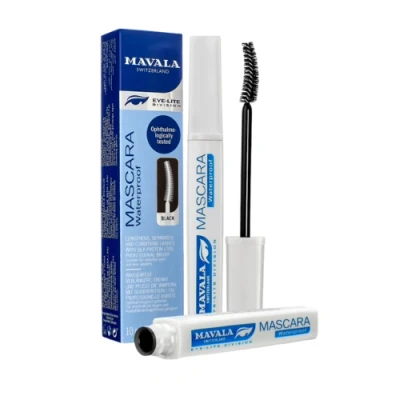 Afbeelding van Mavala Mascara Lengthening Creamy 1 Noir Ogen Beautytasting