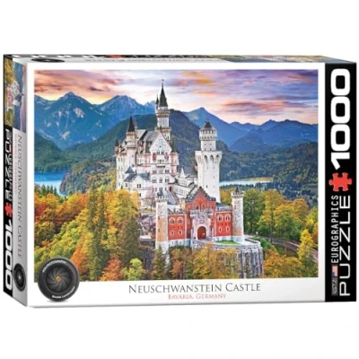 Afbeelding van puzzel Eurographics Neuschwanstein Castle Germany 1000pc Puzzle