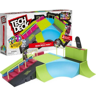 Afbeelding van Tech Deck Skatehellingset Neon Mega Park