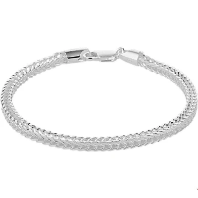 Afbeelding van Armband Zilver Vossestaart 4,0 mm x 21 cm lang