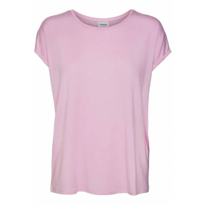 Afbeelding van Vero Moda Vmava Plain SS GA JRS NOOS Tshirt basic, Dames, Maat: XS, Bonbon