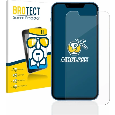 Afbeelding van BROTECT Screenprotector voor Apple iPhone 13 mini Folie Beschermfolie Beschermglas transparant