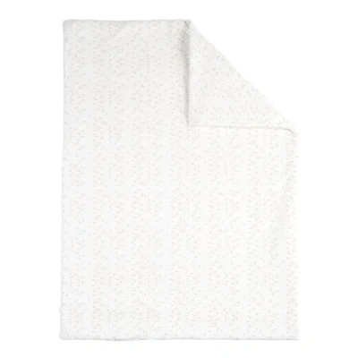 Afbeelding van Nattou FLO, ERNEST &amp; OLI Dekentje 135 cm Wit