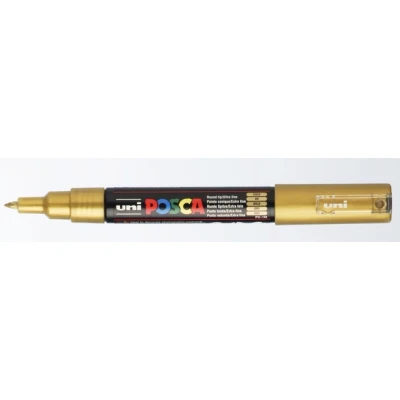 Afbeelding van Uni POSCA paintmarker PC 1MC, 0,7 mm, goud
