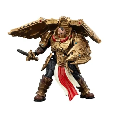 Afbeelding van Joy Toy (CN) Warhammer The Horus Heresy Action Figure 1/18 Legio Custodes Custodian Venatari Squad met Lance 13 cm Figuur