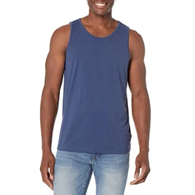 Afbeelding van Amazon Essentials Men&#039;s Tanktop met normale pasvorm, Heideblauw, S