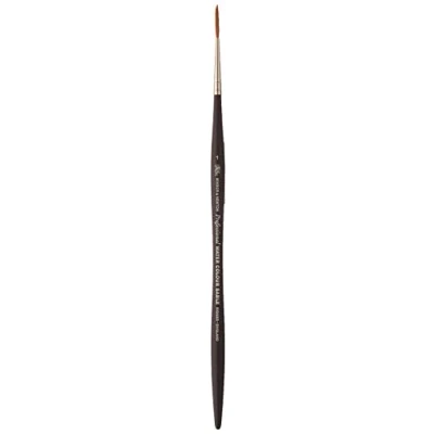 Afbeelding van Winsor &amp; Newton 5069001 Sable aquarelpenseel van Kolinski voor uitstekende verfcapaciteit, veerkracht en uiterste nauwkeurigheid Rigger Nr. 1 1,5 mm lange Steel,