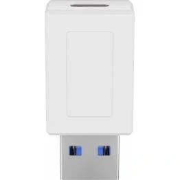 Afbeelding van USB verloopstekker Wit Goobay