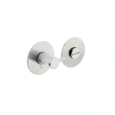 Afbeelding van Intersteel Rozet renovatie met toilet /badkamersluiting 5mm zelfklevend plat 55x2mm RVS