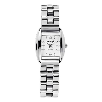 Afbeelding van Shaon 22 2105 18 Horloge Staal Zilverkleurig Ø 25 mm