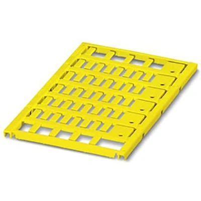 Afbeelding van Phoenix Contact 0819385 UC WMT (10X4) YE Kabelmarkeringdrager Montagemethode: Schuiven Markeringsvlak: 10 x 4 mm Geel Aantal markeringen: 480 stuk(s)