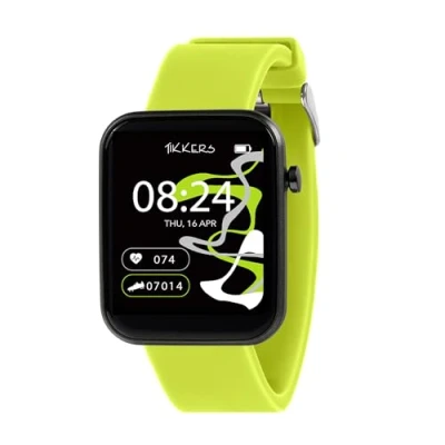 Afbeelding van Tikkers Serie Smartwatch voor kinderen, Maat: One Size, Green