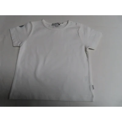 Afbeelding van T shirt Korte mouwen Unie Wit Effen 1 jaar 80