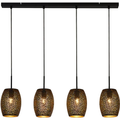 Afbeelding van Searchlight Hanglamp Eetkamer Laser 19231 4BGO