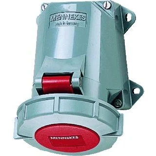 Afbeelding van Mennekes wandcontactdoos 16a 5p 6h 400v ip67 amelan 9520