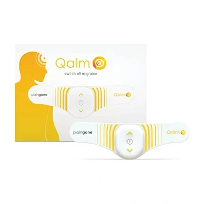 Afbeelding van Paingone QalmVerlicht en voorkomt migraineverlichting van migraine, behandelen migrainepleister, migraine electrode, hoofdmigraine, voorkomen, apparaat