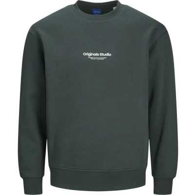 Afbeelding van JACK&amp;JONES PLUS JORVESTERBRO SWEAT CREW NECK PLS Heren Trui Maat EU2XL US1L