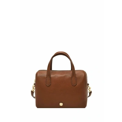 Afbeelding van Fossil Dames Lainey Satchel Bag, Bruin