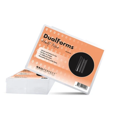 Afbeelding van Nailperfect Dual Forms Half Pipe 120pcs