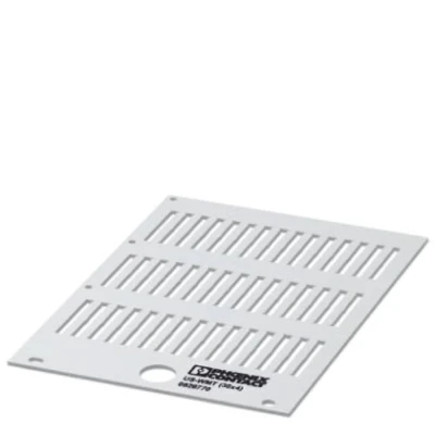 Afbeelding van Phoenix Contact 0828770 US WMT (30X4) Adermarkering Montagemethode: Schuiven Markeringsvlak: 30 x 4 mm Wit Aantal markeringen: 420 10 stuk(s)