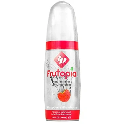 Afbeelding van ID Frutopia Glijmiddel op waterbasis, met framboos smaak, 100 ml