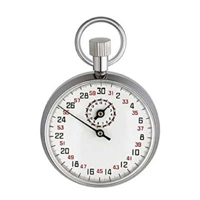 Afbeelding van TFA Dostmann 38.1021 mechanische stopwatch, metaal verchroomd