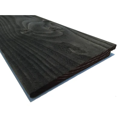 Afbeelding van Douglas Zweeds rabat potdekselplanken zwart 400cm (10/24x195mm)